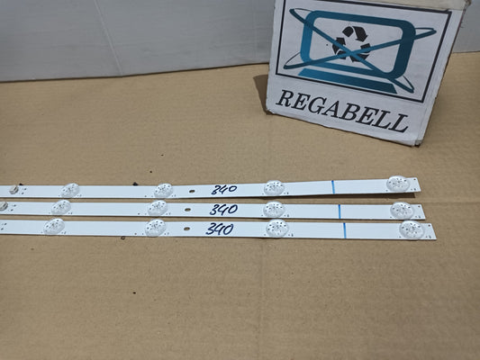 XIAOMI L43M7-EAEU, KIT TIRAS LED NUEVAS, (ref,340)