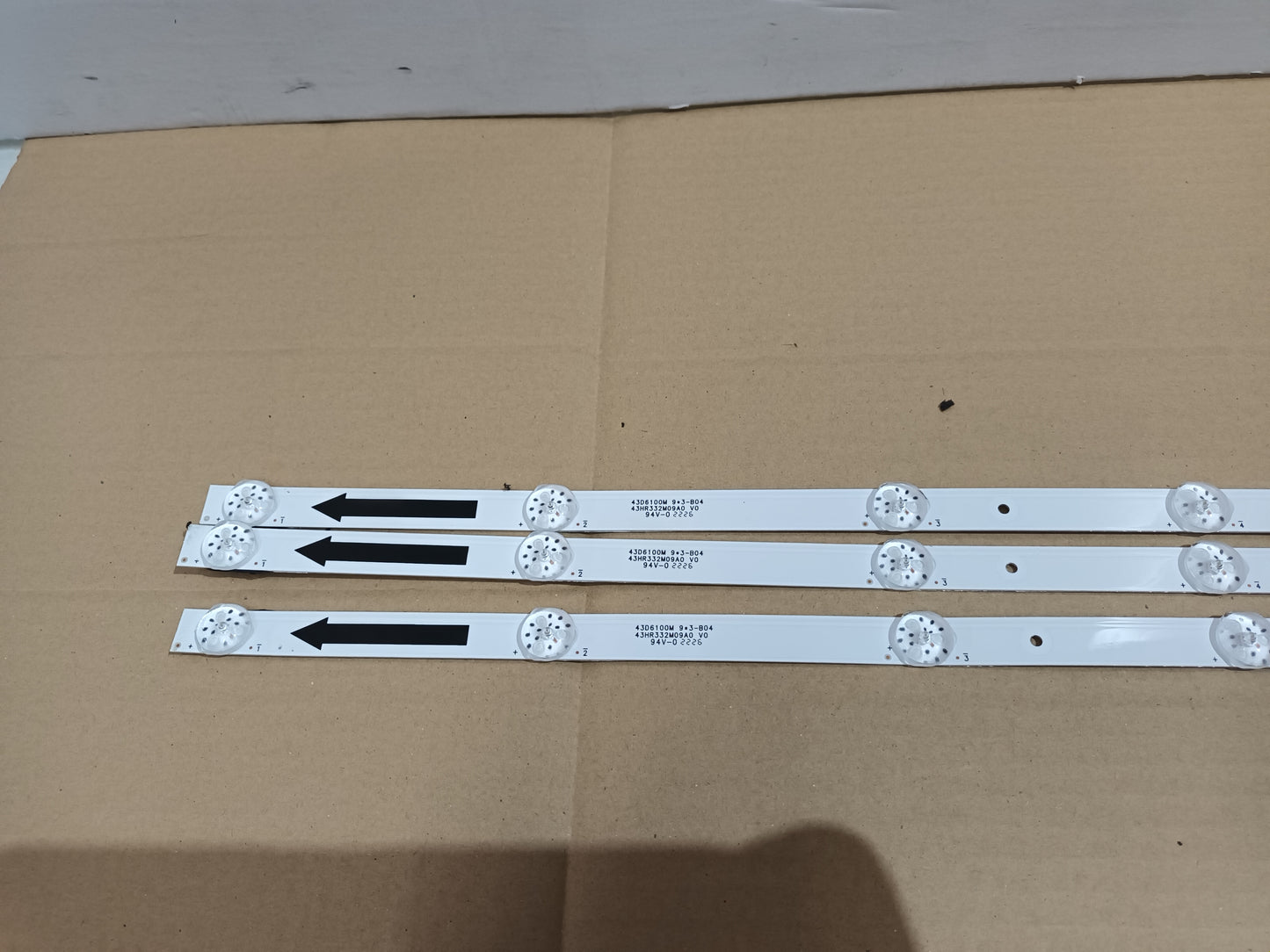 XIAOMI L43M7-EAEU, KIT TIRAS LED NUEVAS, (ref,340)