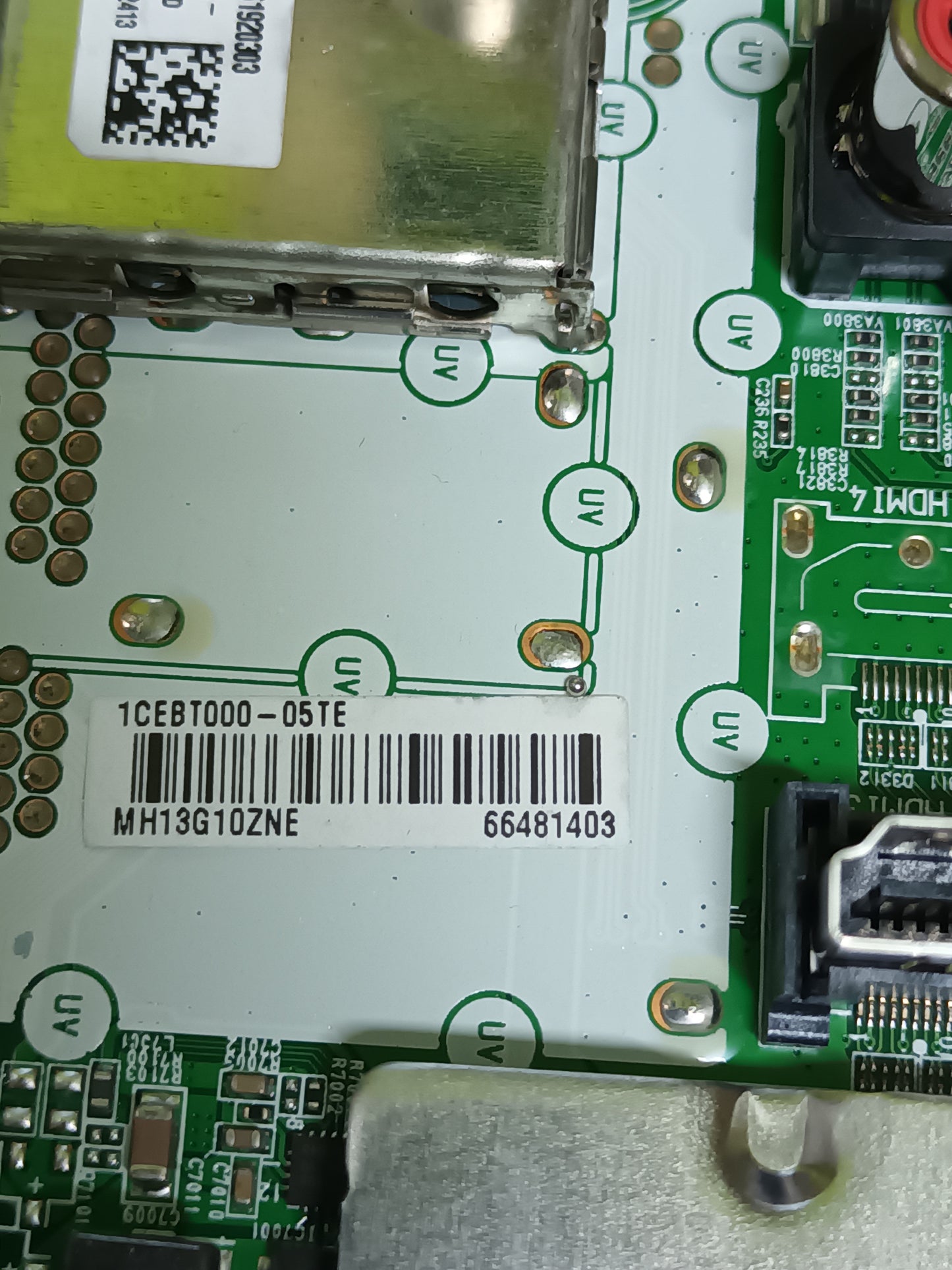 PLACA MAIN, EAX69083603(1.0), EBT66481403, de TV LG43UN711C0ZB, NUEVA SIN USAR