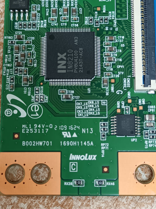 PLACA T-COM, B002HW701, desmontada de TV XIAOMI TV L43M7-7AEU