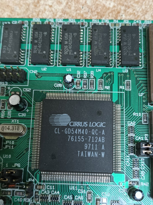 tarjeta grafica, CIRRUS LOGIC CL-GD54M40-QC-A, PCI