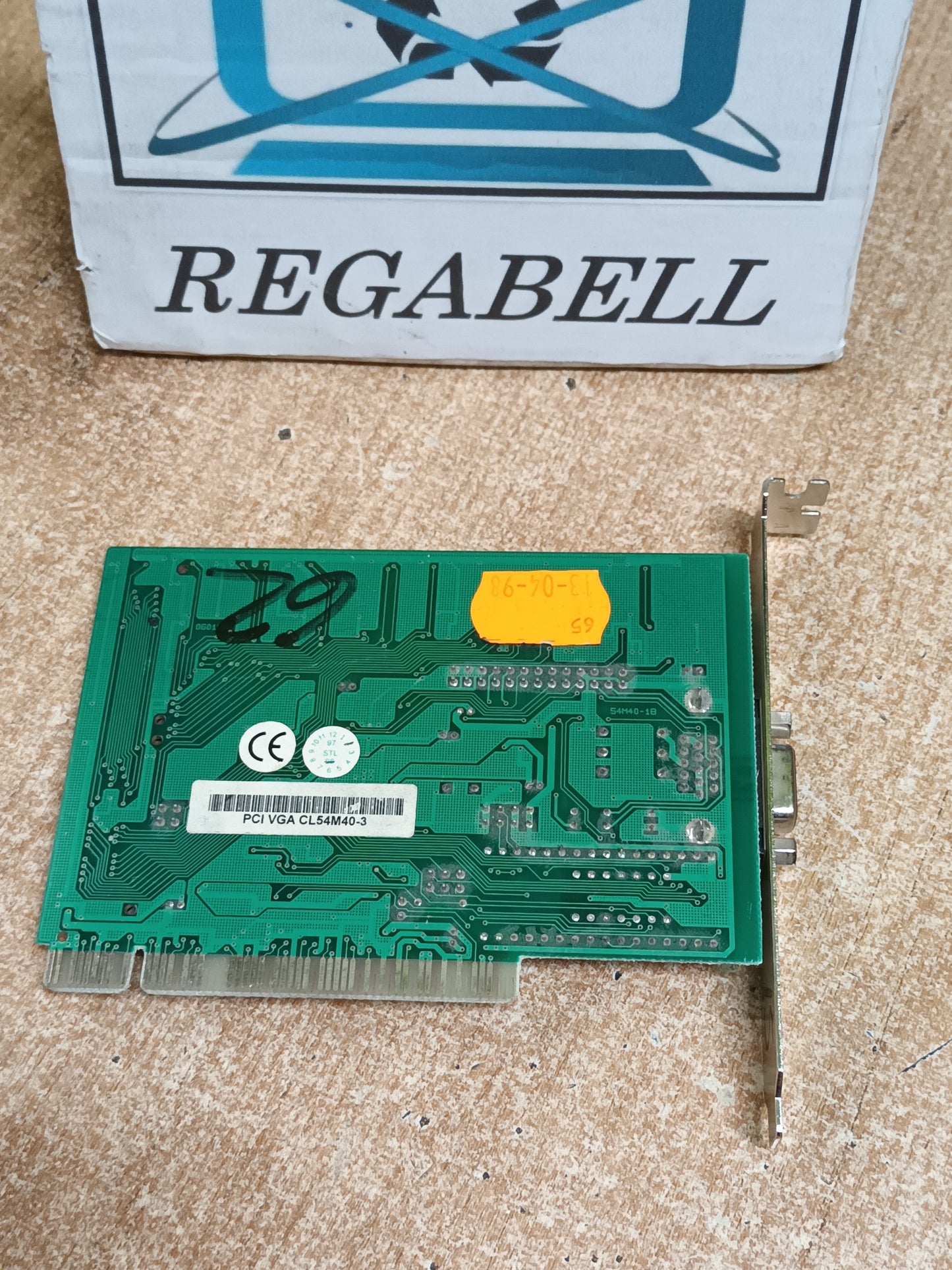 tarjeta grafica, CIRRUS LOGIC CL-GD54M40-QC-A, PCI