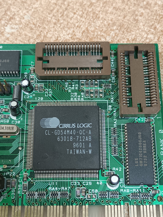 tarjeta grafica, CIRRUS LOGIC CL-GD54M40-QC-A, PCI