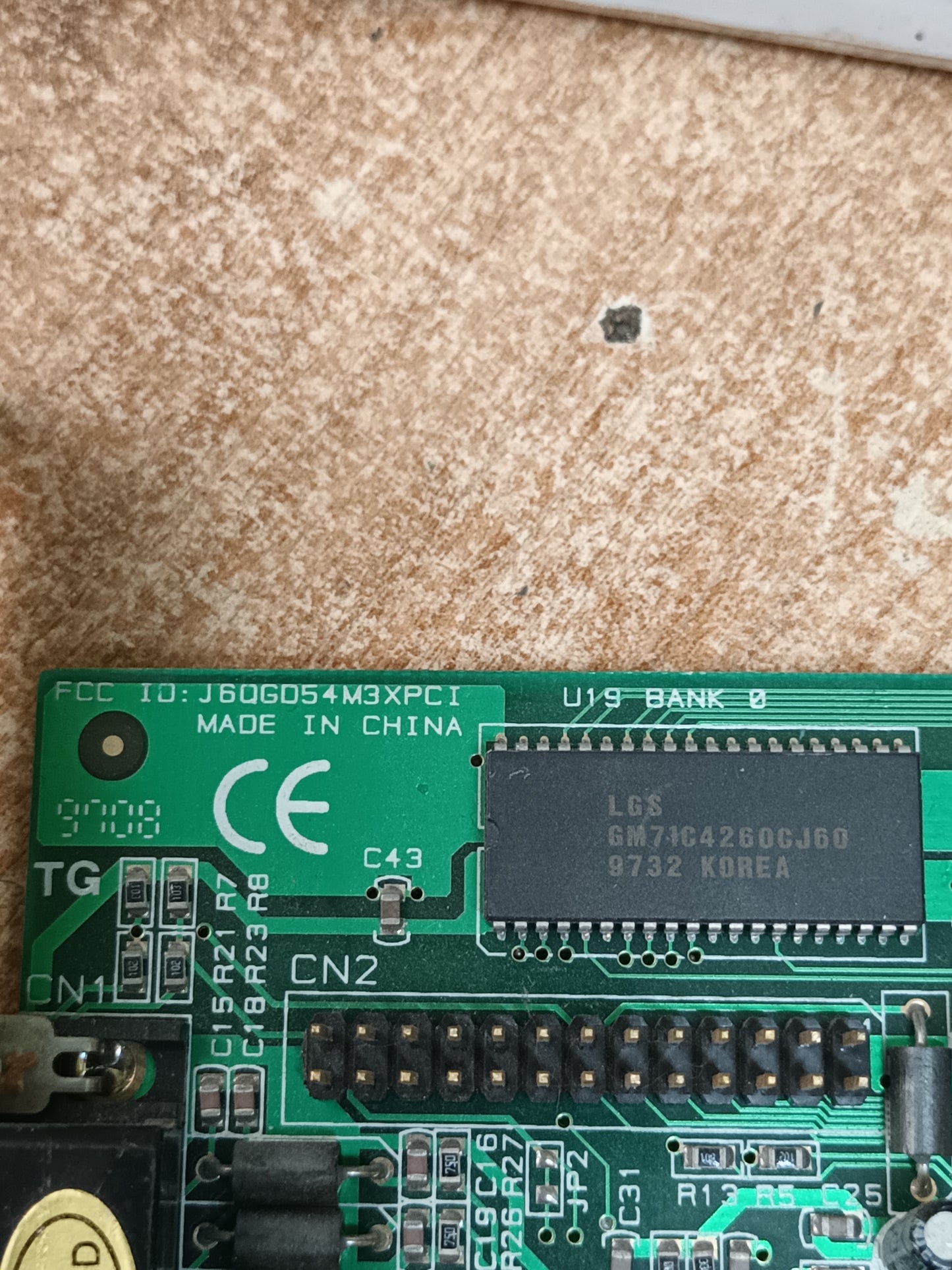 tarjeta grafica, CIRRUS LOGIC CL-GD54M40-QC-A, PCI