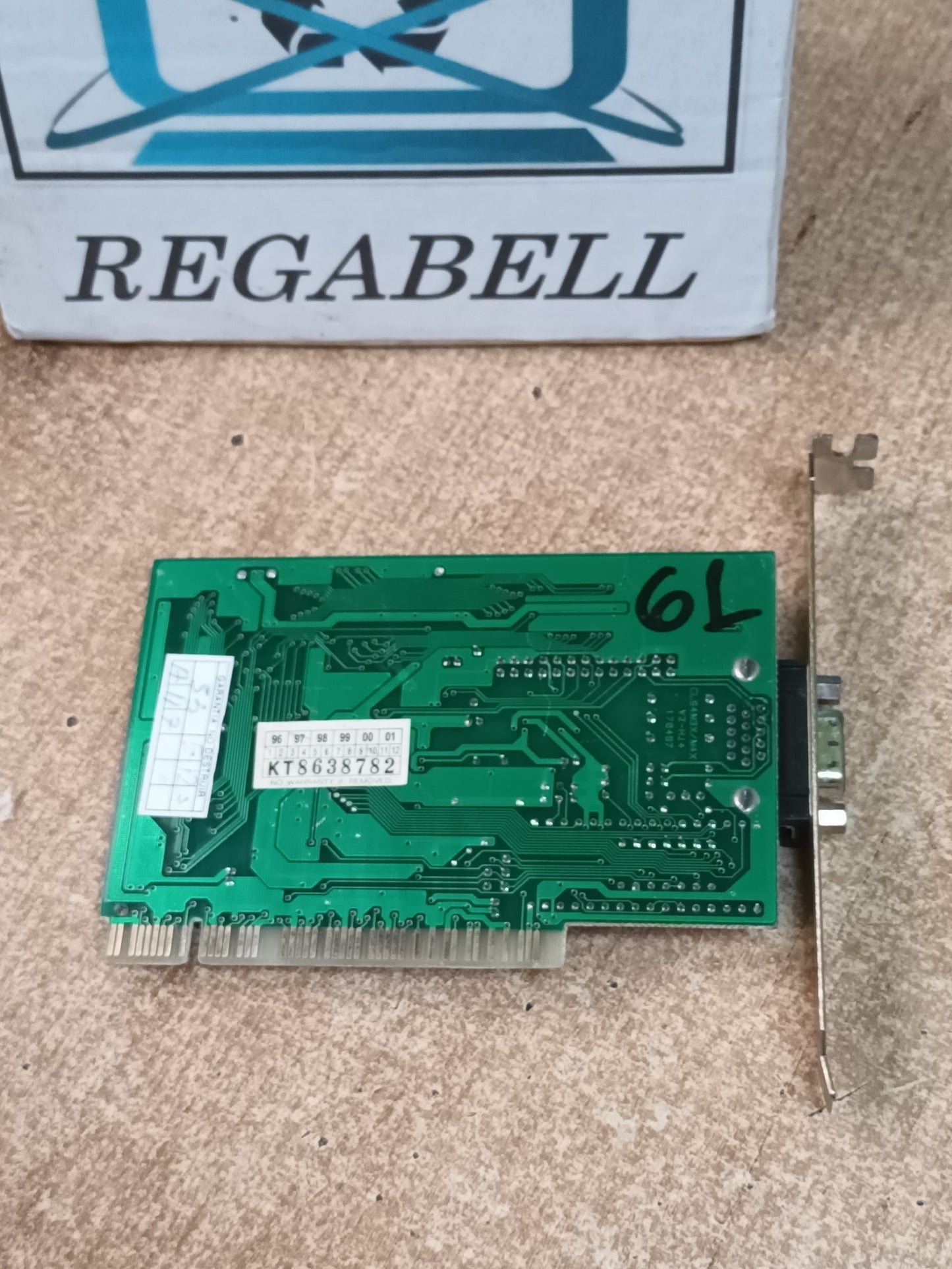 tarjeta grafica, CIRRUS LOGIC CL-GD54M40-QC-A, PCI