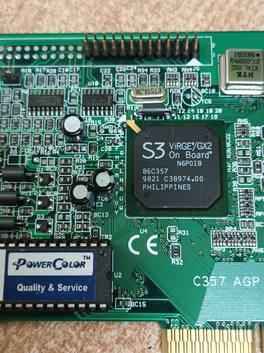 tarjeta grafica, S3 VIRGE/GX2, PCI
