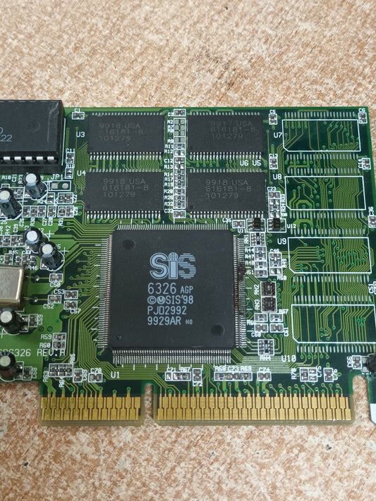 tarjeta grafica, SIS 6326, PCI
