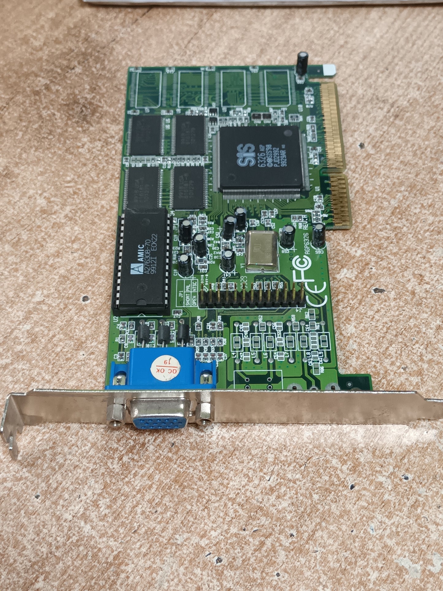 tarjeta grafica, SIS 6326, PCI