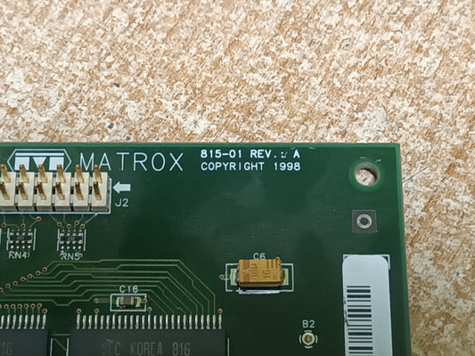 tarjeta grafica, matrox 815-01, agp