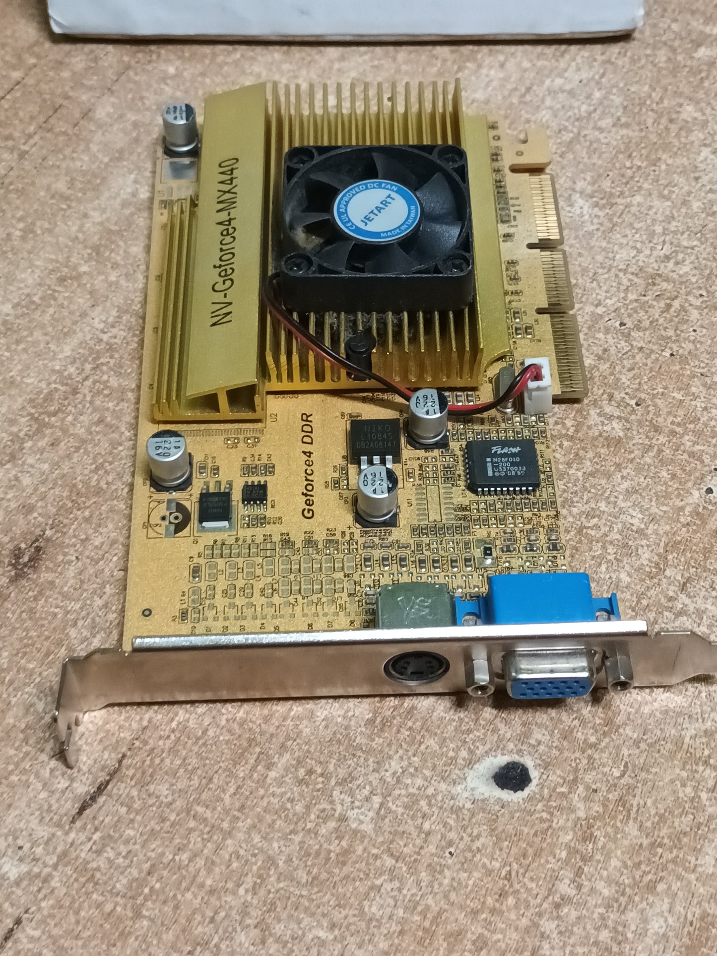 tarjeta grafica, NV-GEFORCE4-MX440, AGP