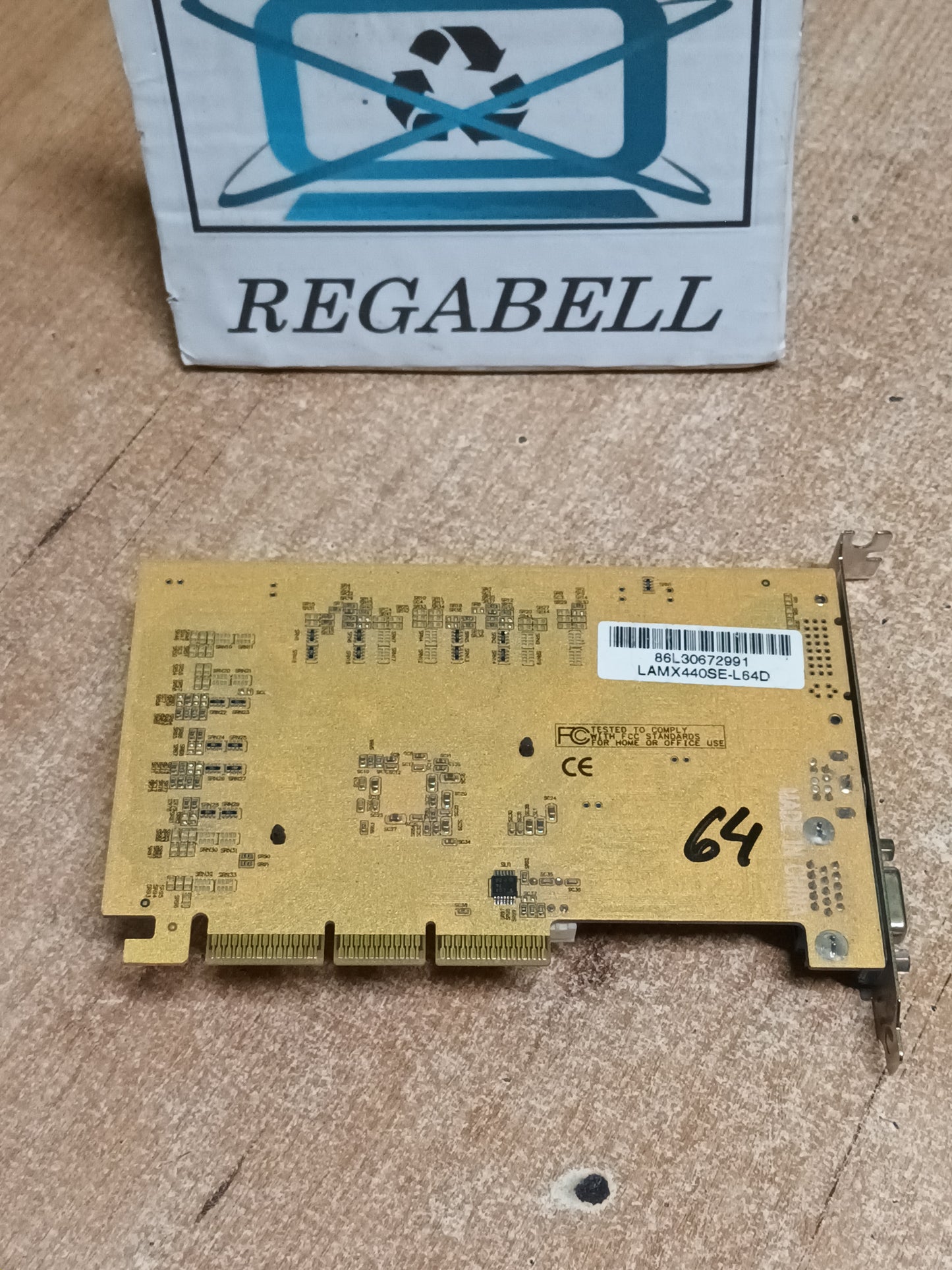 tarjeta grafica, NV-GEFORCE4-MX440, AGP