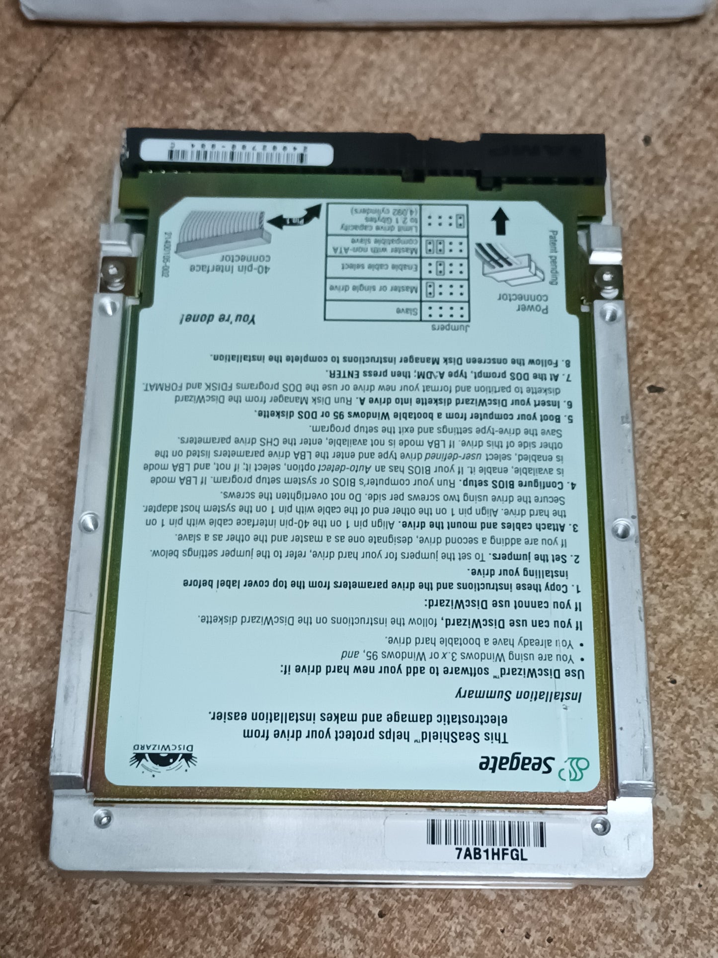 Seagate Medalist 3.2gb ST33210A