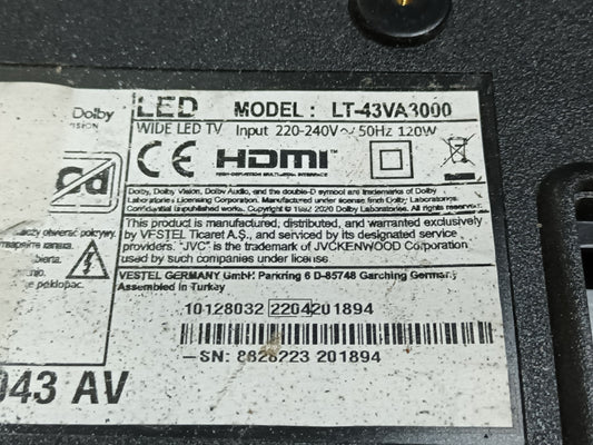 B002HW701, de JVC LT43VA3000