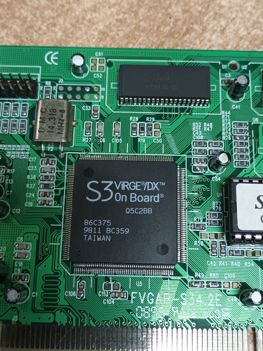 tarjeta grafica, S3 VIRGE/DX, PCI