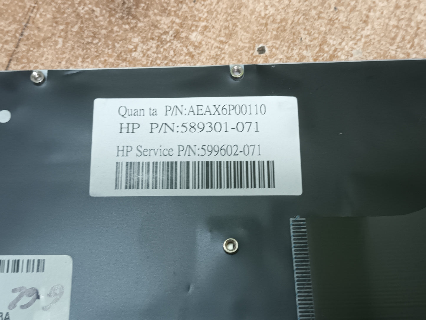 TECLADO HP G62-460ss, REFERENCIA: AEAX6P00110