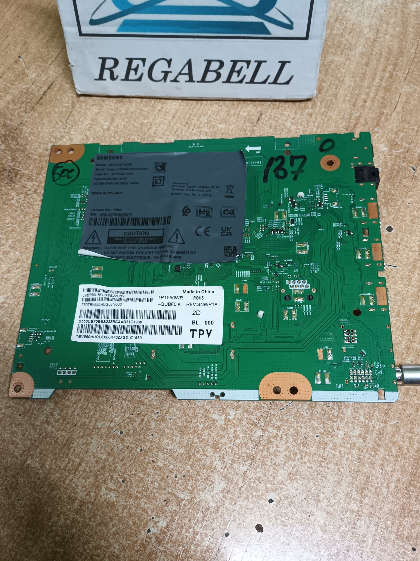 PLACA MAIN, BN96-55140E, de tv Samsung UE55AU7025K
