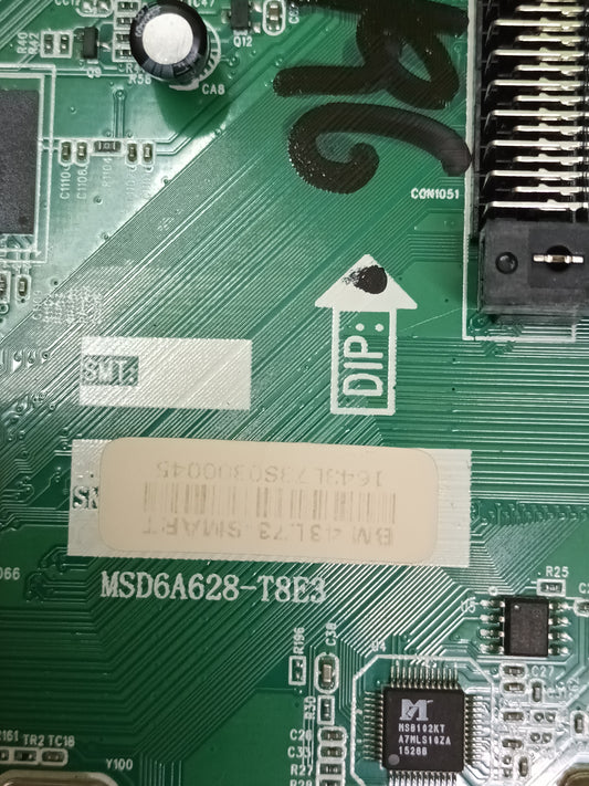 PLACA MAIN, MSD6A628-T8E3, de tv STREAM SYSTEMS BM43L73 SMART