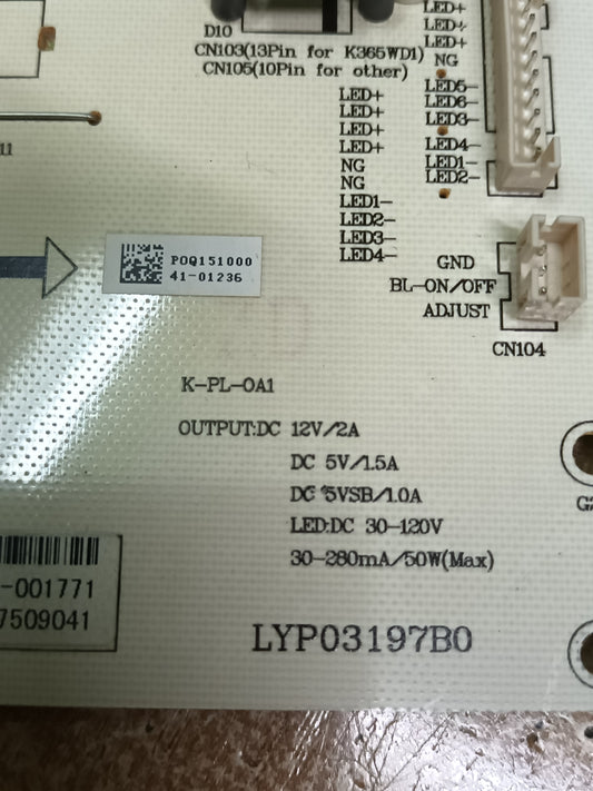 K-PL-OA1, de tv STREAM SYSTEM BM43L73 SMART