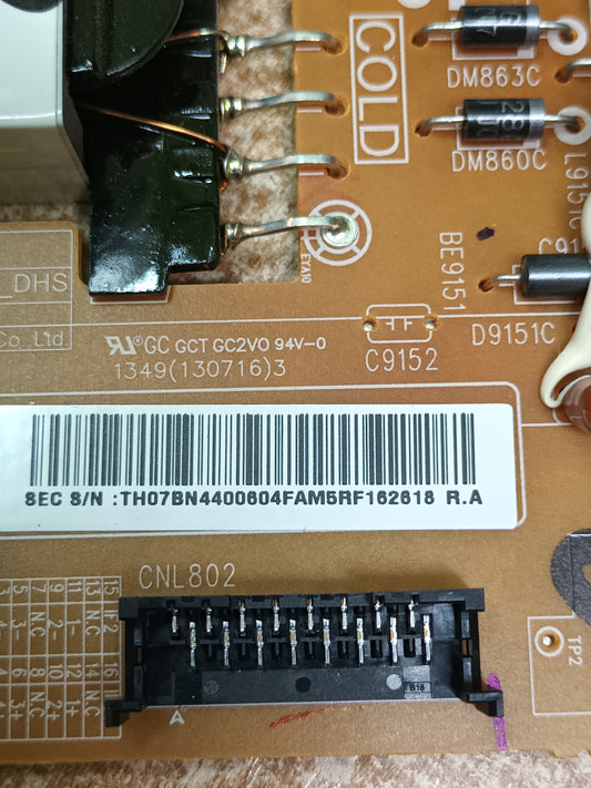 BN44-00460F, de tv Samsung UE32F4000AW,