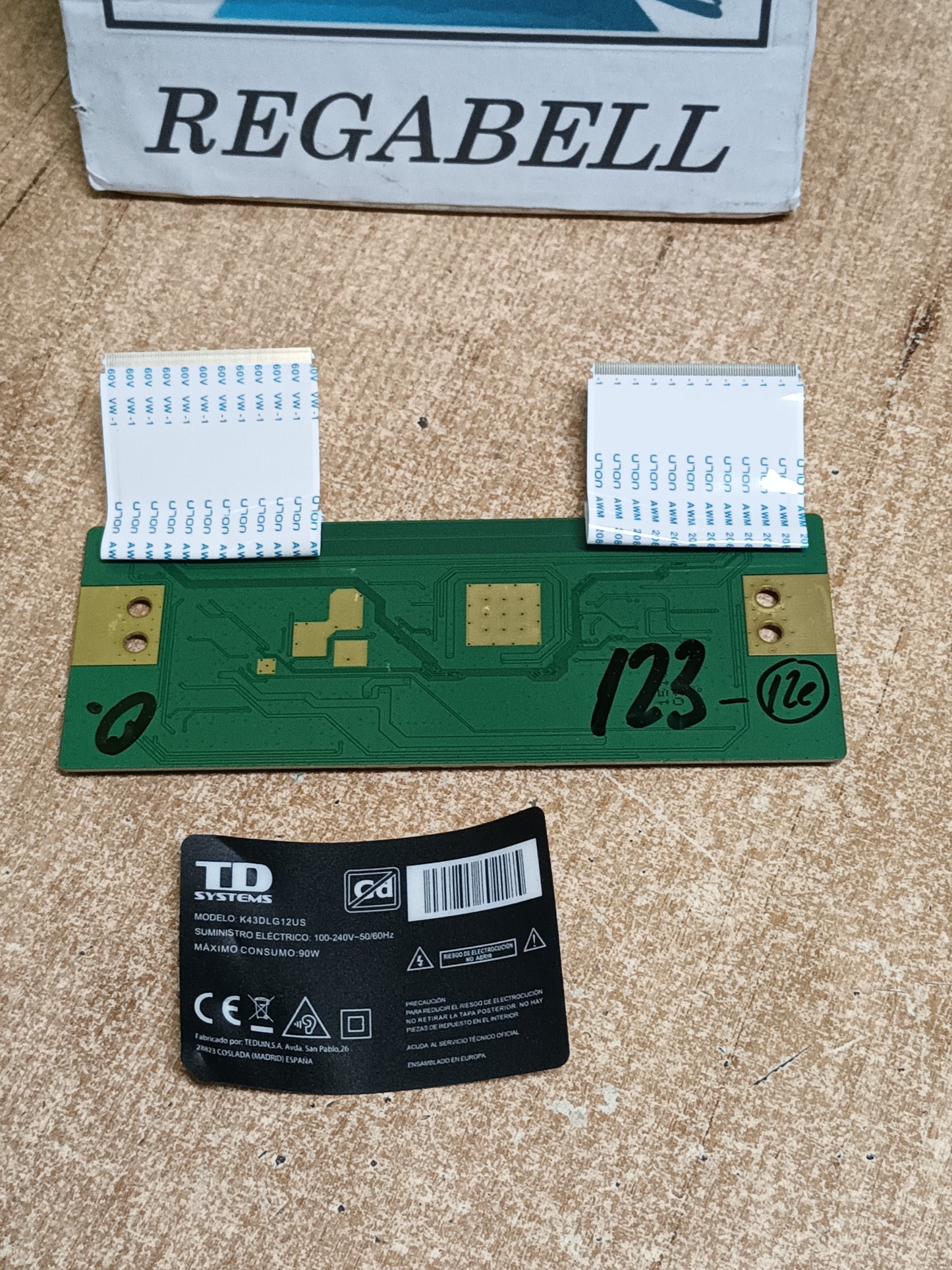 PT430GT01-2-C-1, de TD SYSTEMS K43DLG12US