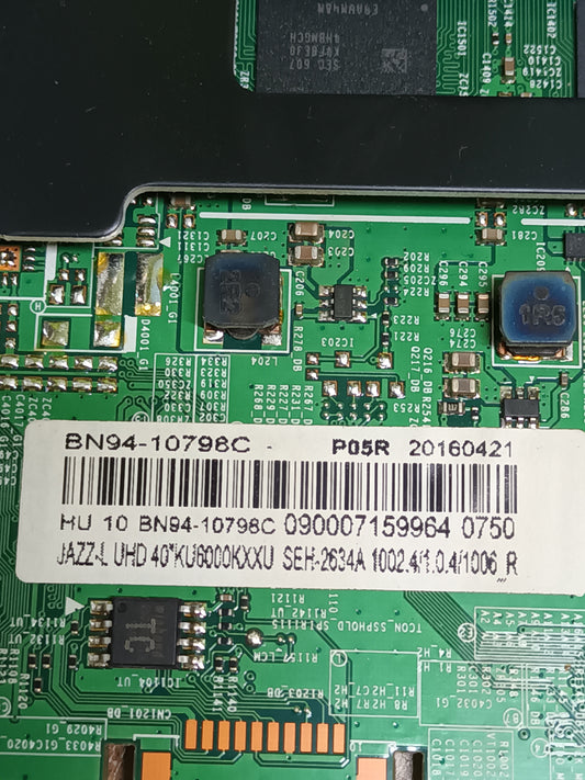 PLACA MAIN, BN41-10798C, de tv SAMSUNG UE40KU6000K,