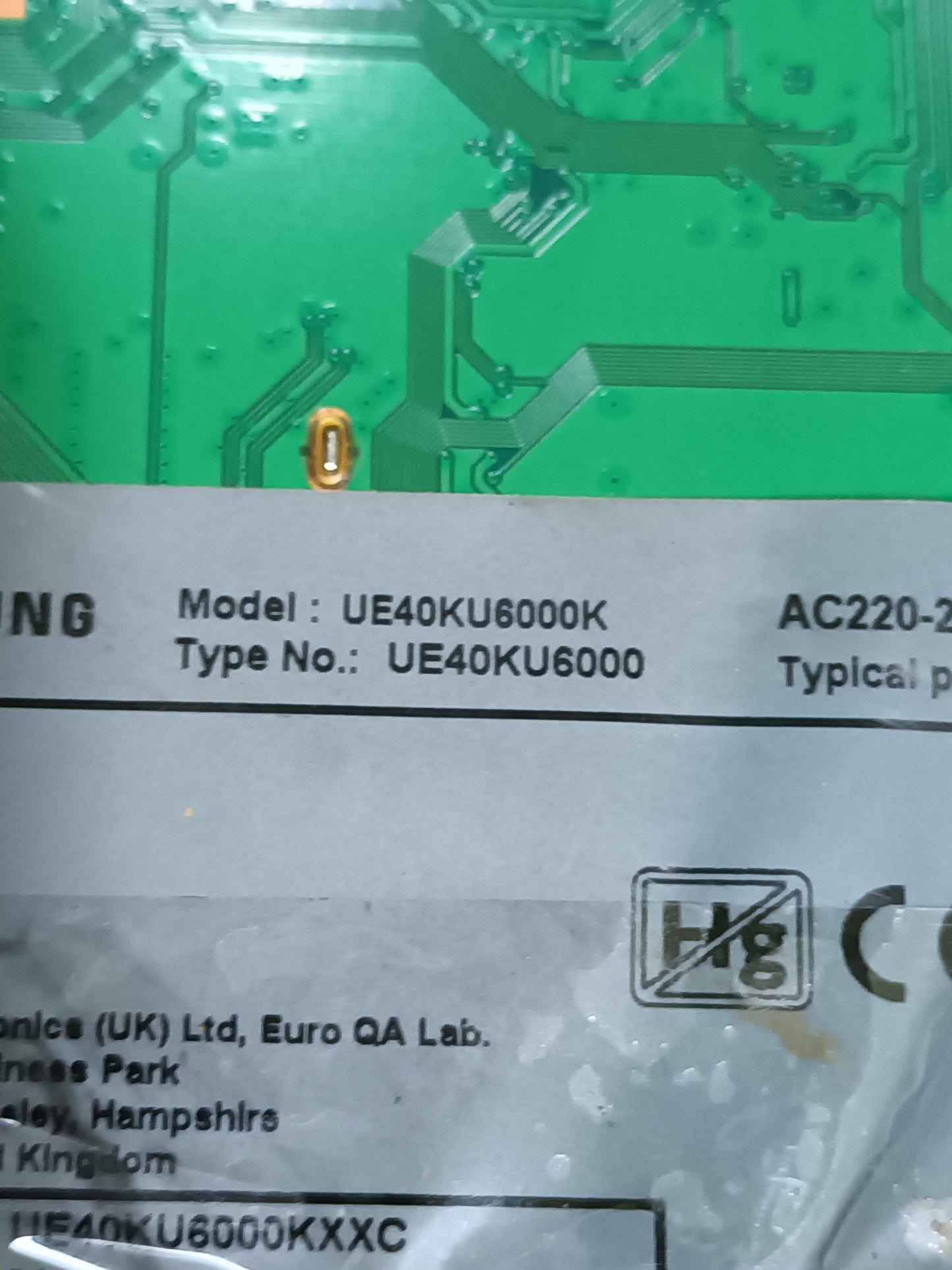 BN94-10711A, de UE40KU6000K