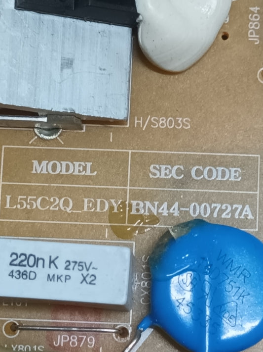 BN44-00727A, de tv Samsung UE48H6850AW,