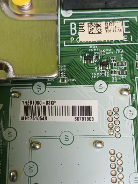 Placa main, EAX69532504(1.0), EBT66781803, DE TV LG43UP75006LF, NUEVA SIN USAR,