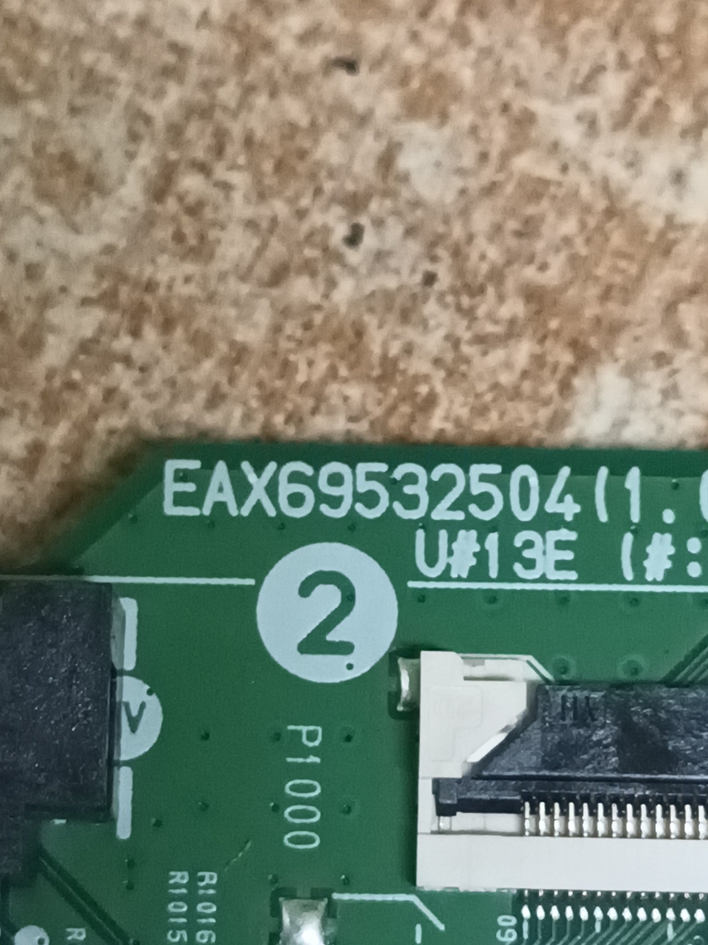 Placa main, EAX69532504(1.0), EBT66781803, DE TV LG43UP75006LF, NUEVA SIN USAR,