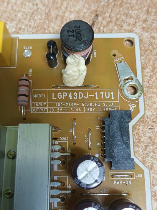 EAX67209001(1.5), NUEVA SIN USAR, de tv LG43UM7100PLB