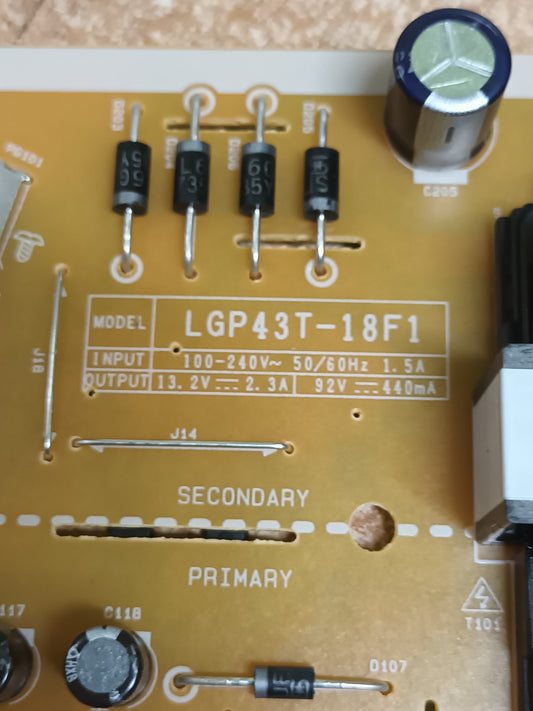 PSU, EAX67865701(1.5), NUEVA SIN USAR, LG43LK6100PLB