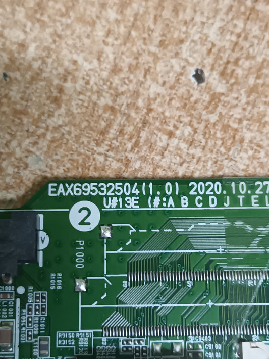PLACA MAIN, EAX69532504(1.0), EBT66696803, NUEVA SIN USAR, de tv LG43UP751C0ZF