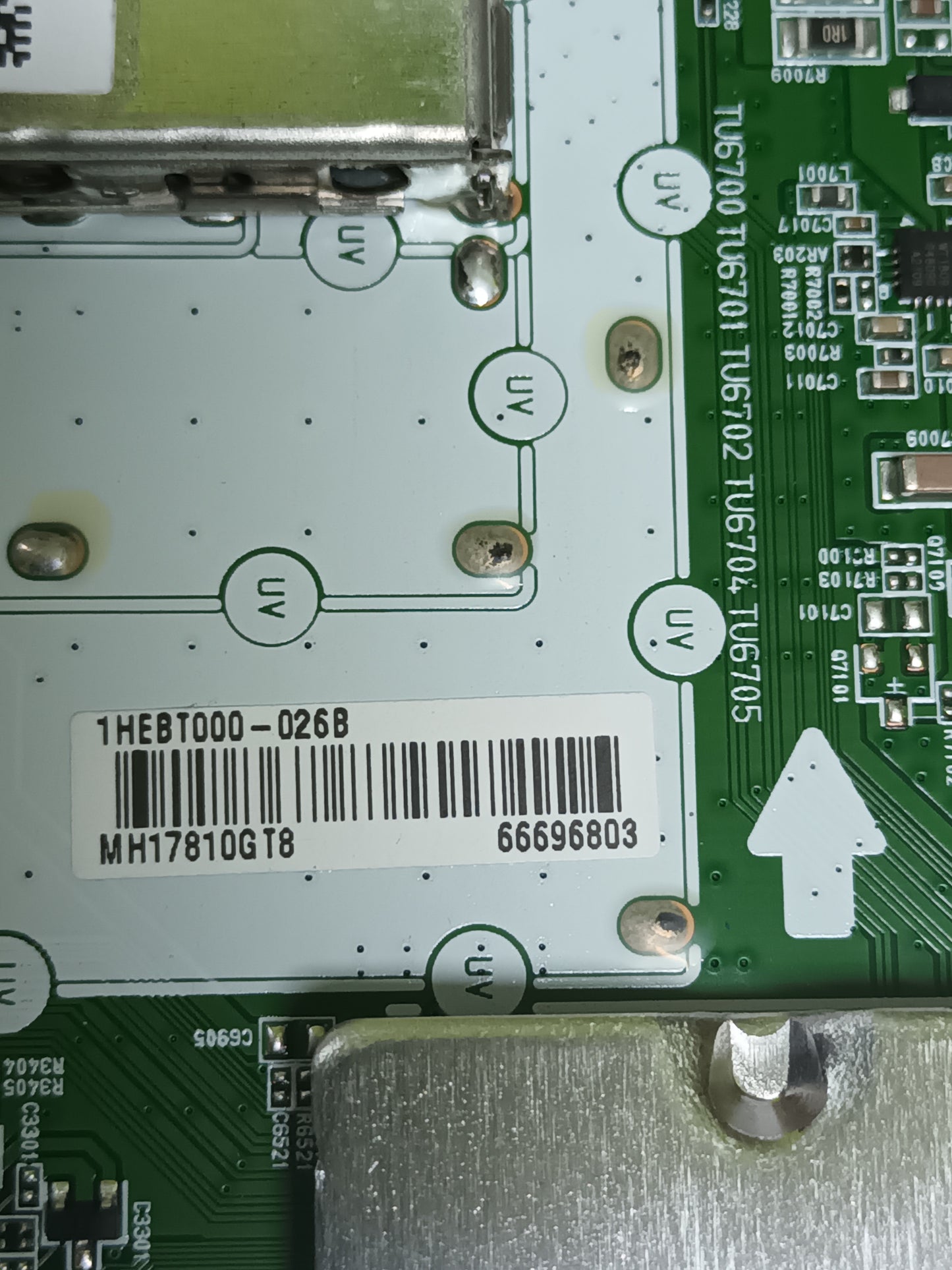 PLACA MAIN, EAX69532504(1.0), EBT66696803, NUEVA SIN USAR, de tv LG43UP751C0ZF