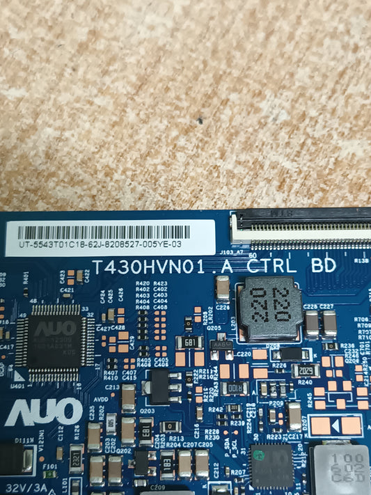 PLACA T-COM, T430HVN01.A, de TV LG43LH604V NUEVA SIN USAR