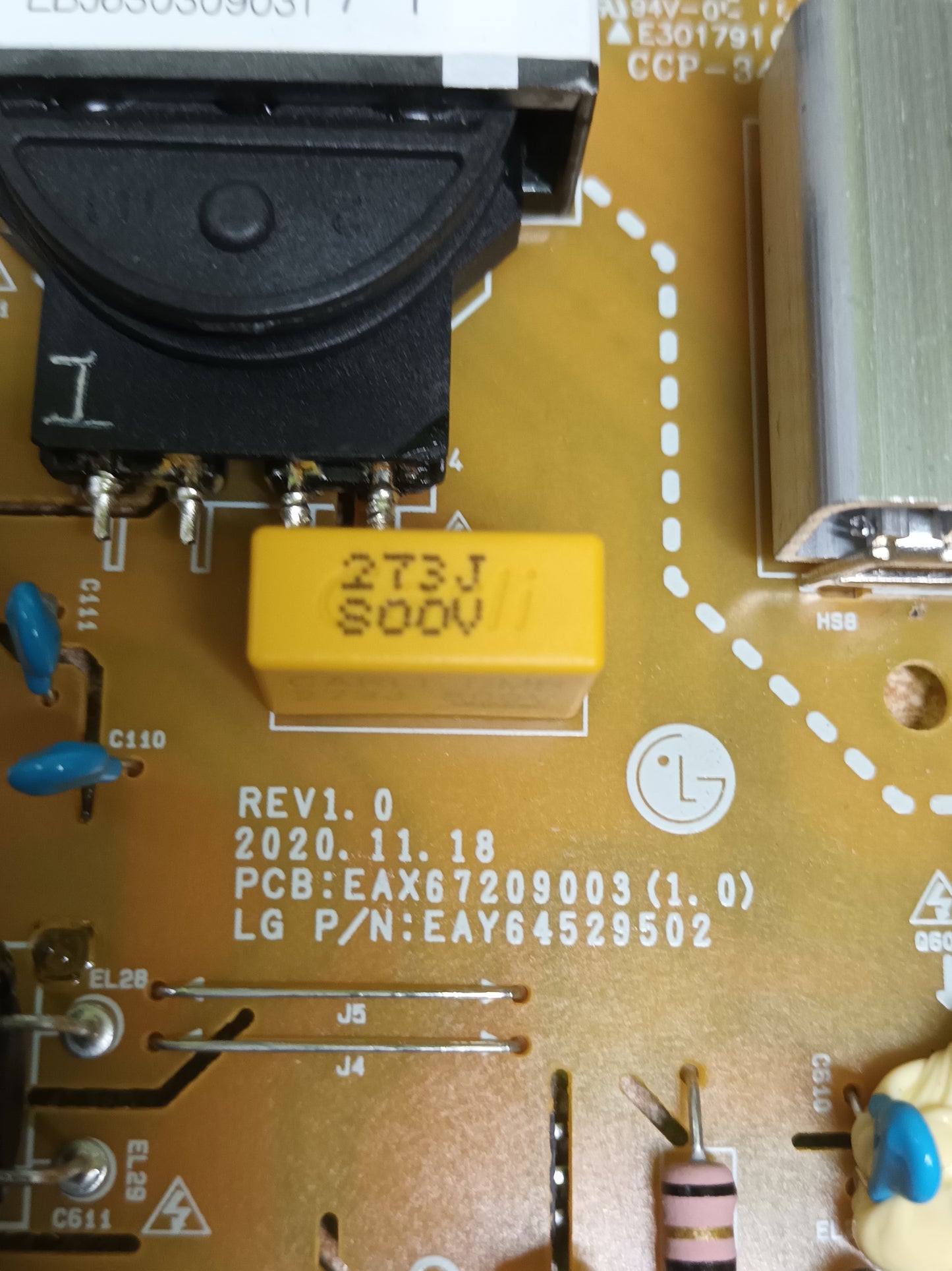 EAX67209003(1.0), NUEVA SIN USAR, de tv LG43UP75003LF