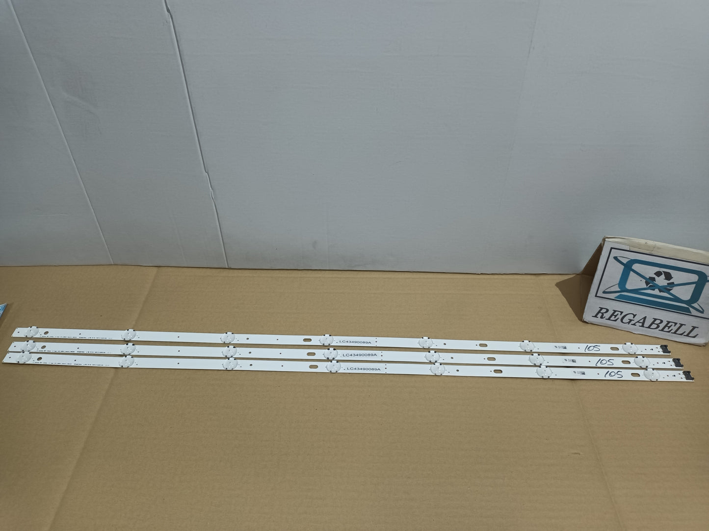 LG43UN71006LB, KIT 3 TIRAS LED, NUEVAS (ref,105)
