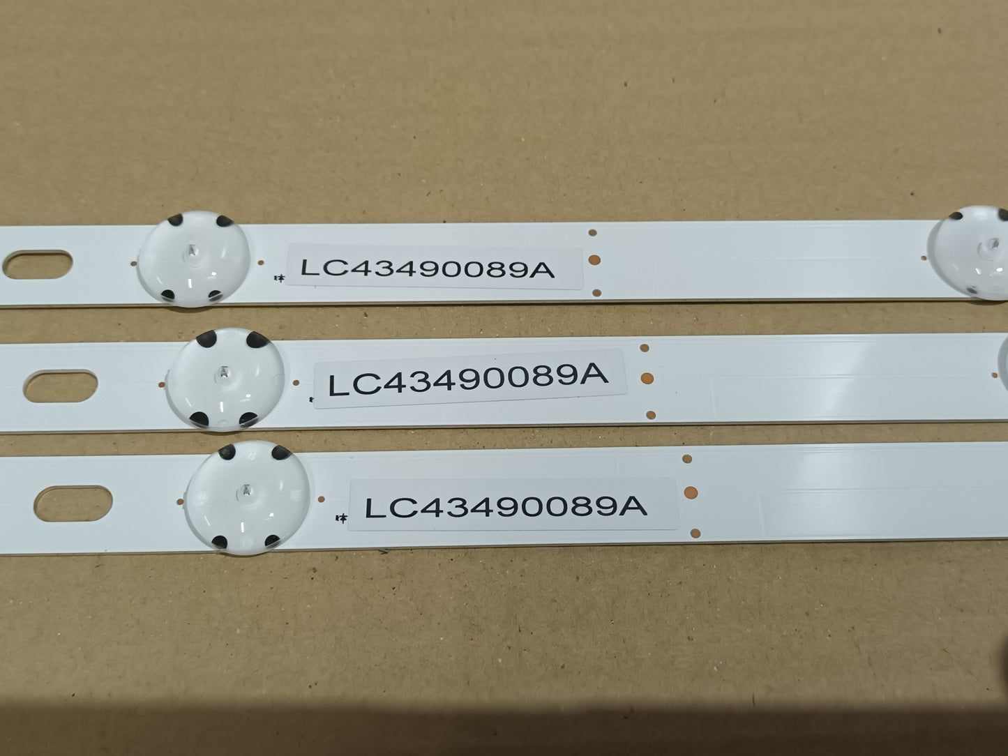 LG43UN71006LB, KIT 3 TIRAS LED, NUEVAS (ref,105)