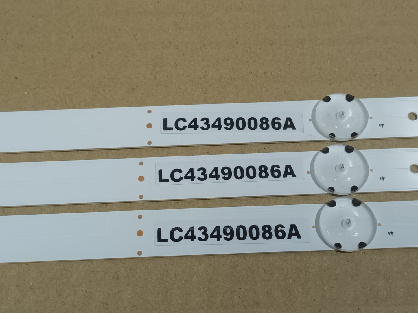 LG43UK6400PLF, KIT 3 TIRAS LED, NUEVAS (ref,110)