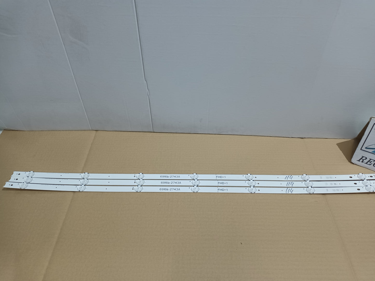 LG43LH590A-ZD, KIT 3 TIRAS LED, NUEVAS (ref,114)