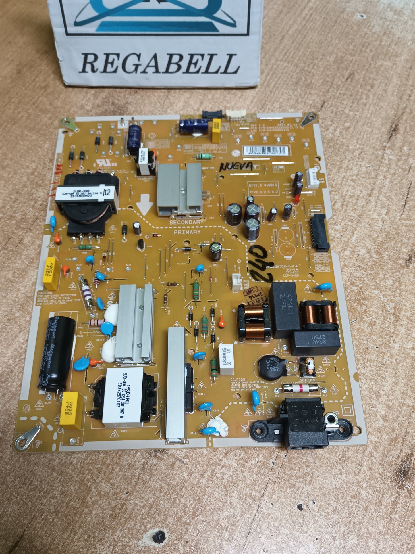 EAX69508302(1.1), NUEVA SIN USAR, de tv LG55NANO806PA,