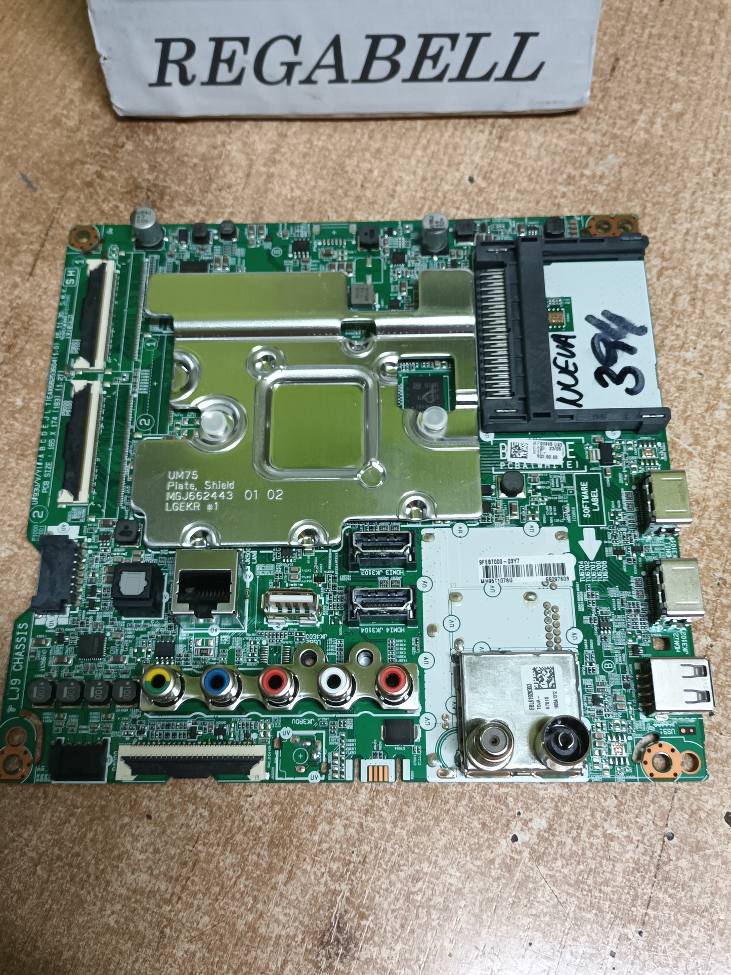 PLACA MAIN, EAX68253604(1.0), EBT66097603, NUEVA SIN USAR de tv LG55UM751C0ZA,