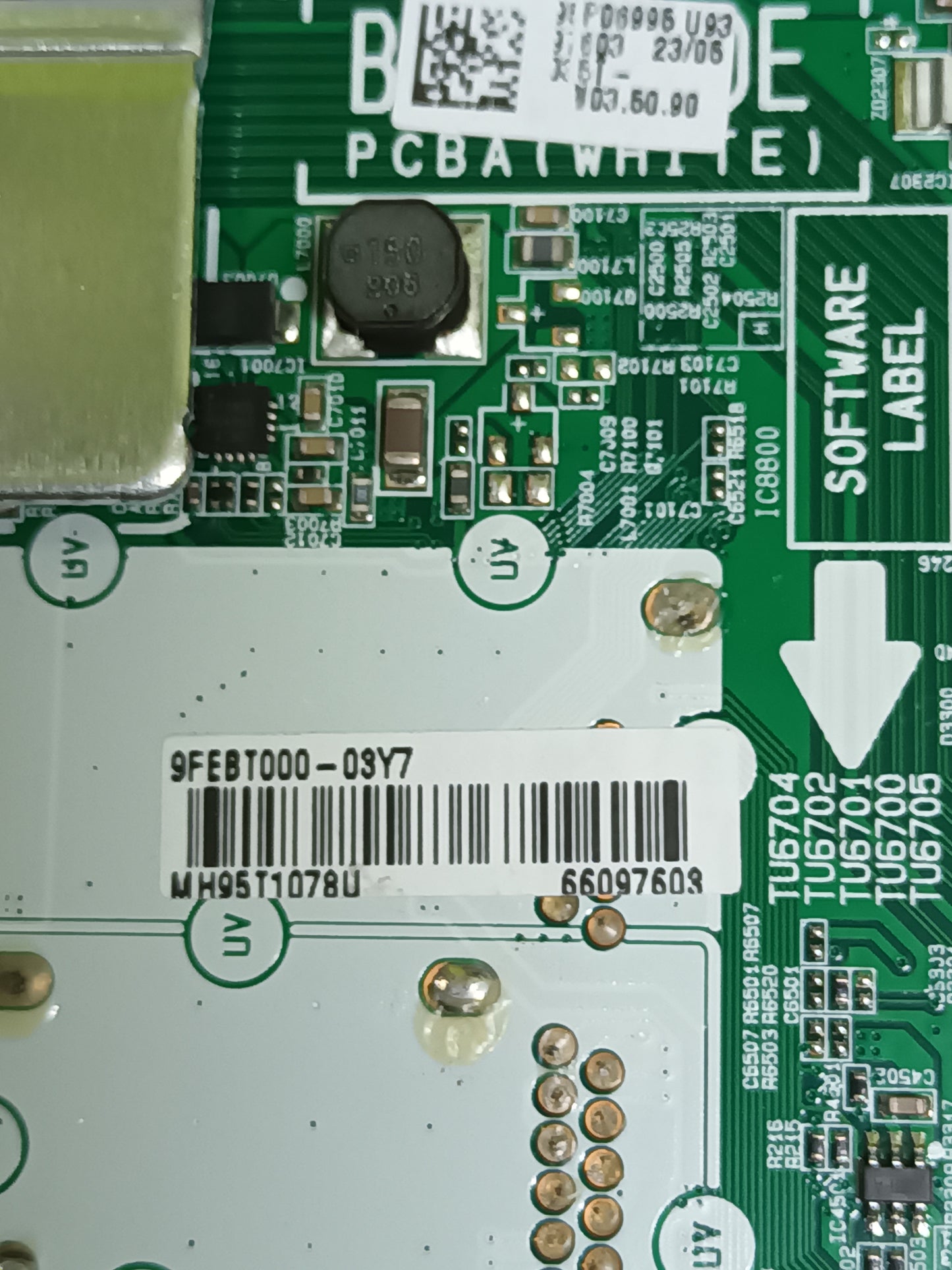PLACA MAIN, EAX68253604(1.0), EBT66097603, NUEVA SIN USAR de tv LG55UM751C0ZA,