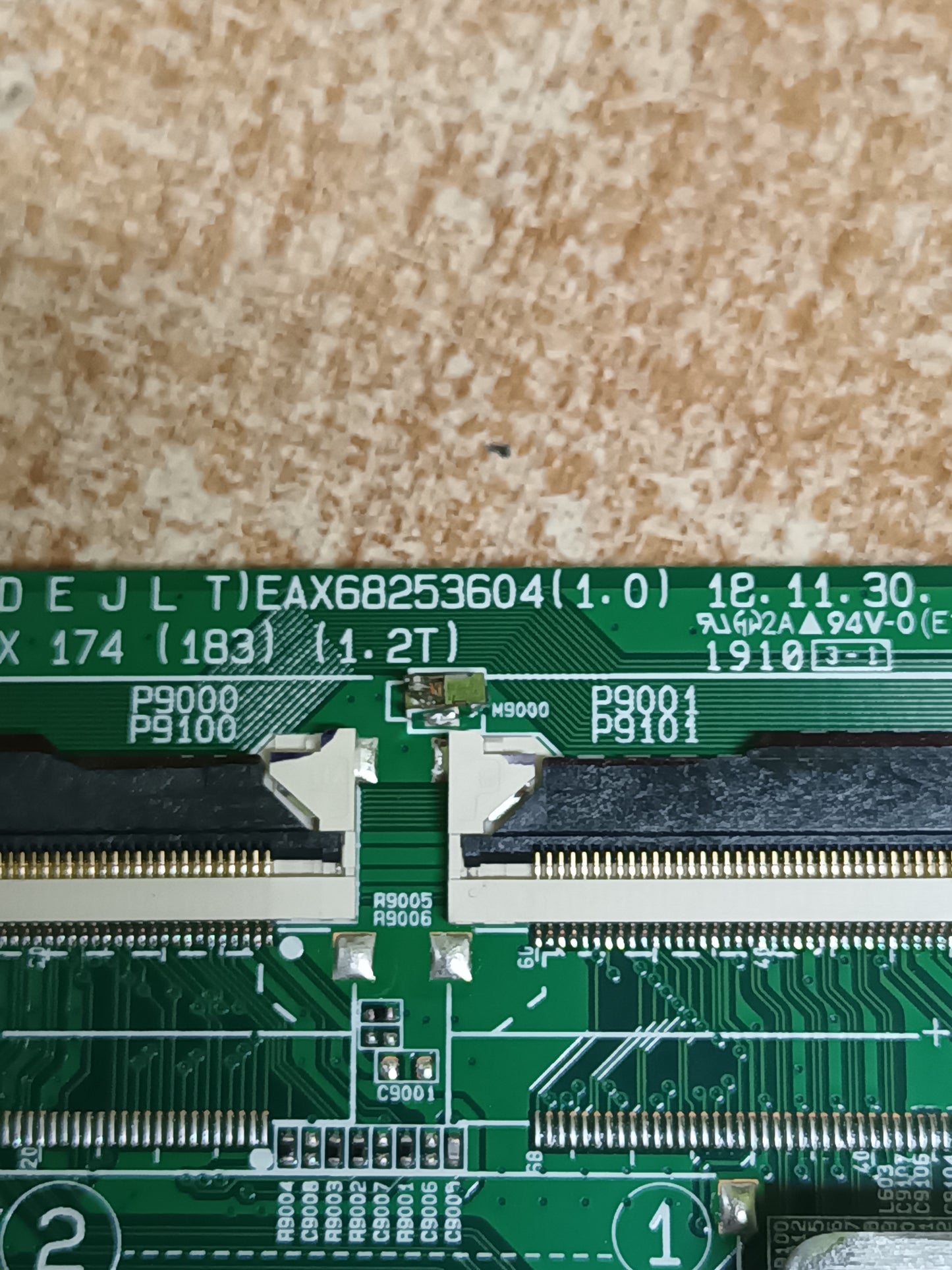 PLACA MAIN, EAX68253604(1.0), EBT66097603, NUEVA SIN USAR de tv LG55UM751C0ZA,