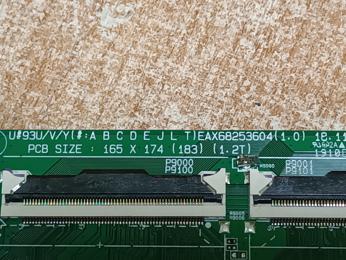 PLACA MAIN, EAX68253604(1.0), EBT66097603, NUEVA SIN USAR de tv LG55UM751C0ZA,