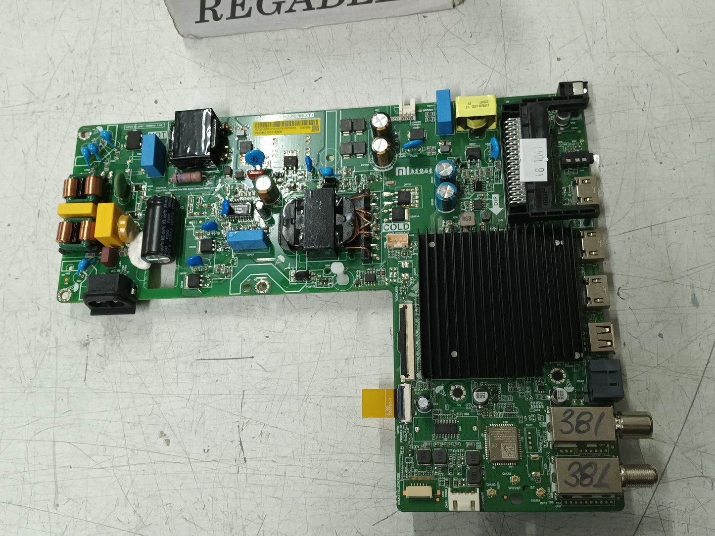 PLACA MAIN, TPD.MT9612.PC795 (T), de TV XIAOMI TV L43MA-AUEU, NUEVA SIN USAR