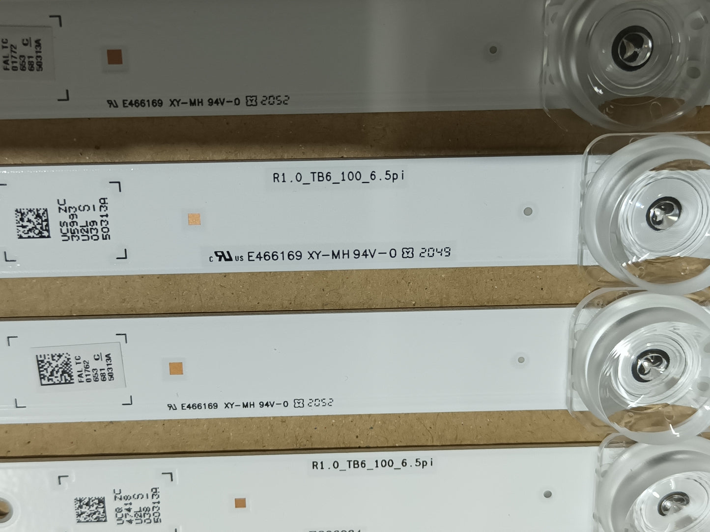 UE65AU7105K, KIT 10 TIRAS LED NUEVAS, (ref,213)