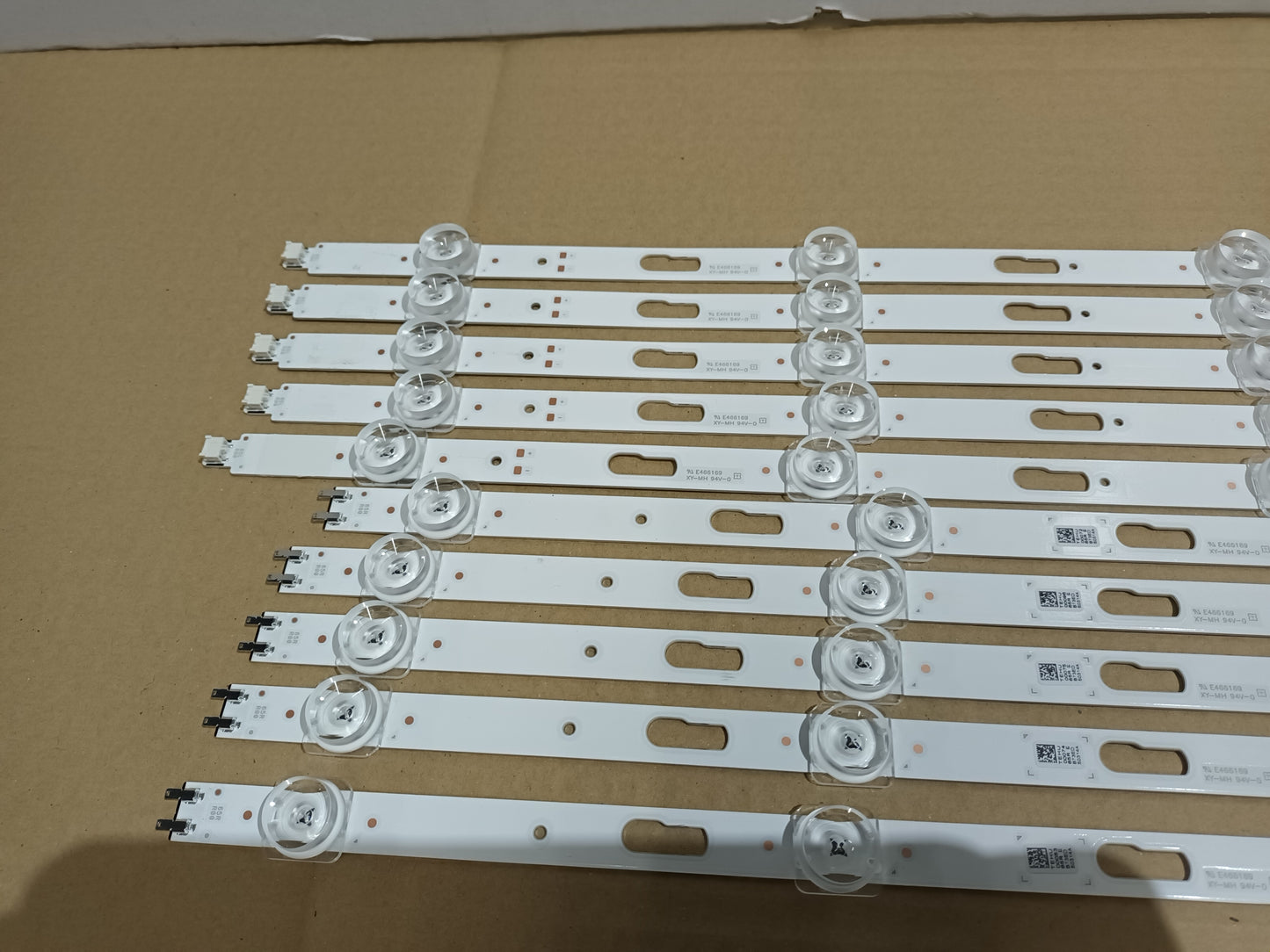 UE65TU7105K, KIT 10 TIRAS LED NUEVAS, (ref,211)