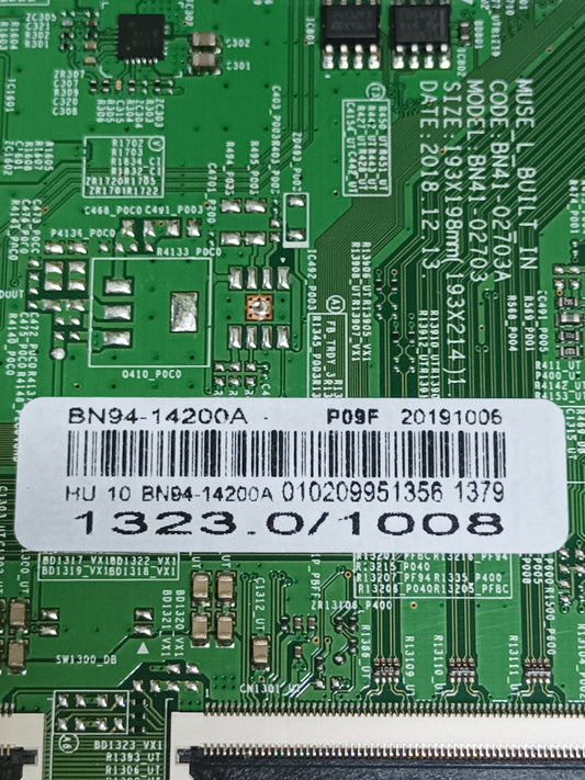 Placa main, BN94-14200A, de tv SAMSUNG UE55RU7025K, NUEVA SIN USAR
