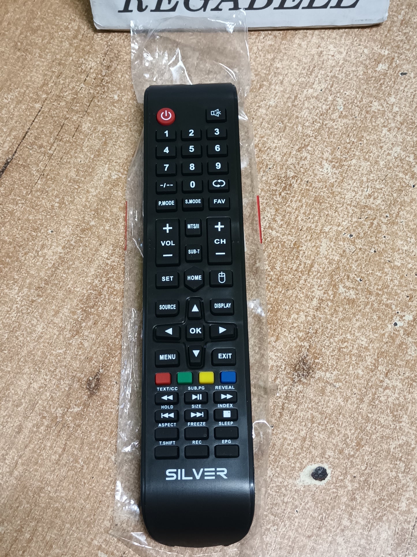 MANDO TV SILVER, MODELO: IP-LE50 (NUEVO SIN USAR),