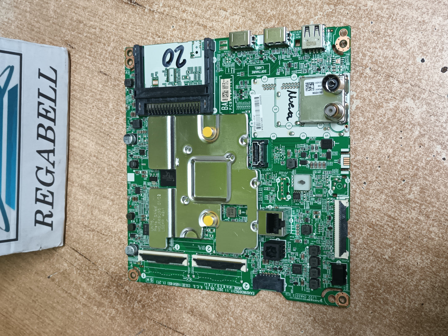 Placa main, EAX69830902(1.1), EBT66985003, de tv LG 50UQ75006LF, NUEVA SIN USAR